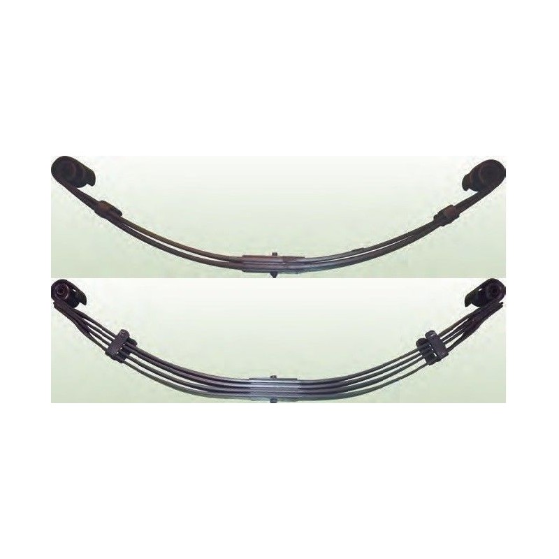 KIT BALLESTAS PARABOLICAS DELANTERAS Y TRASERAS LAND ROVER LWB 4 BALLESTAS