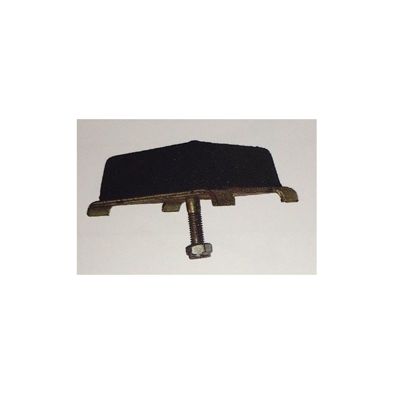 TACO TOPE DE BALLESTA RUBBER 66*80*26*1 PARA BALLESTA DE 70 TORNILLO DE 12