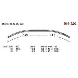 BTA D PAR VOLKSWAGEN LT35 100/13 645+645