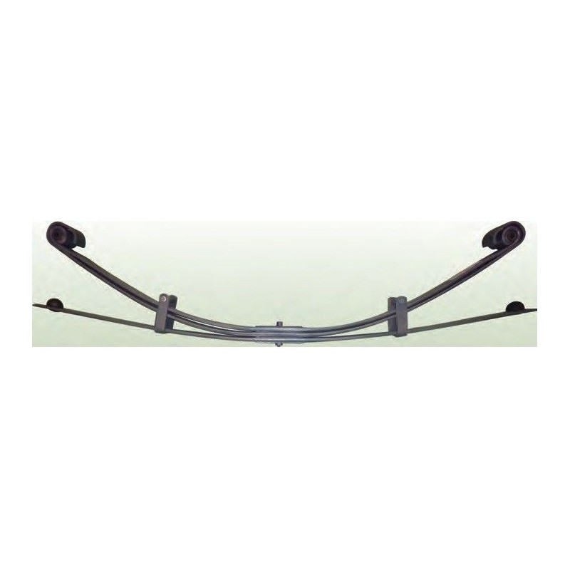KIT REFUERZO BALLESTAS PARARABOLICAS TRASERAS LAND ROVER SWB LIGERO 3HOJAS (2+1) 2500 DC
