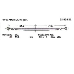 1ª T FORD AMERICANO 63/8 655+785 @42 @32