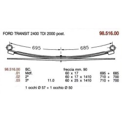 2ª TA PAR FORD 2400 TDI 60/17 710+700
