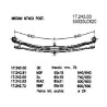 TERCERA BALLESTA T PAR NISSAN NT400  65/21*600+600