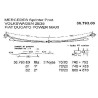 BALLESTA 2 HOJAS T PAR MERCEDES SPRINTER 70/20 740+753 C/S