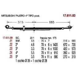BTA T MITSUBISHI PAJERO 3+2 H 70/7 515+685 @35 @28