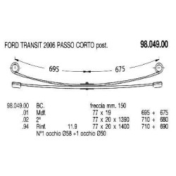 KIT RFZO T PAR TRANSIT 75/20 710+690 CH. CORTO
