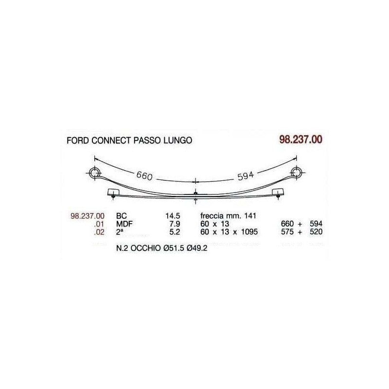 1ª T PAR FORD CONNECT 60/13 660+594