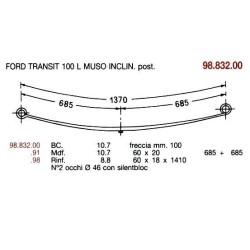KIT RFZO T PAR FOD TRANSIT 100 60/18*1410
