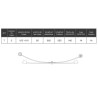 BALLESTA FORD CONNECT 2002-2013 2 HOJAS 2T145560ER