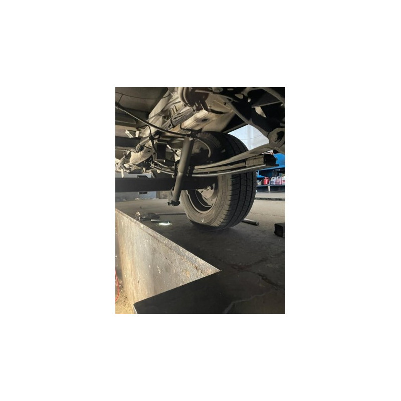 KIT DE REFUERZO BALLESTA MAN TGE VOLKSWAGEN CRAFTER 2017 - ADELANTE 2 HOJAS +5CMS + CARGA 2N0511151AA