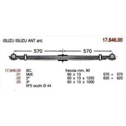 2ª D PAR ISUZU 60/13 635+620