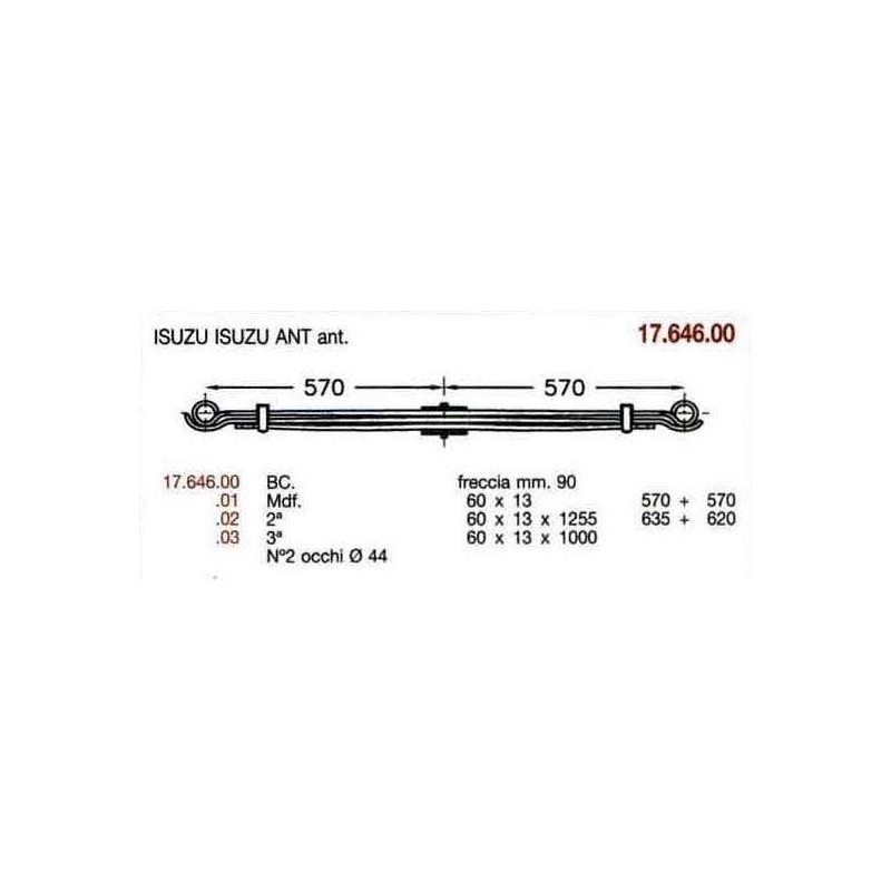 2ª D PAR ISUZU 60/13 635+620