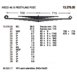 1ª T IVECO DAILY 60/9 700+715 @40
