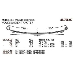 2ª T PAR MERCEDES 416 70/17 660+670
