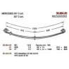 BTA D PAR MERCEDES 410 2H 60/14 610+695 C/S