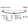 2ª D PAR MITSUBISHI CANTER 70/15 660+605