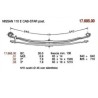 2ª T PAR NISSAN CABSTAR 65/14 825+710