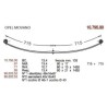 BTA T PAR OOPEL MOVANO 80/15*1430