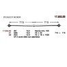 KIT RRZO. BTIN T PAR PEUG BOXER  70/20*1340 TETON