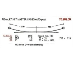1ª T PAR RENAULT MASTER 35T 70/15 710+715