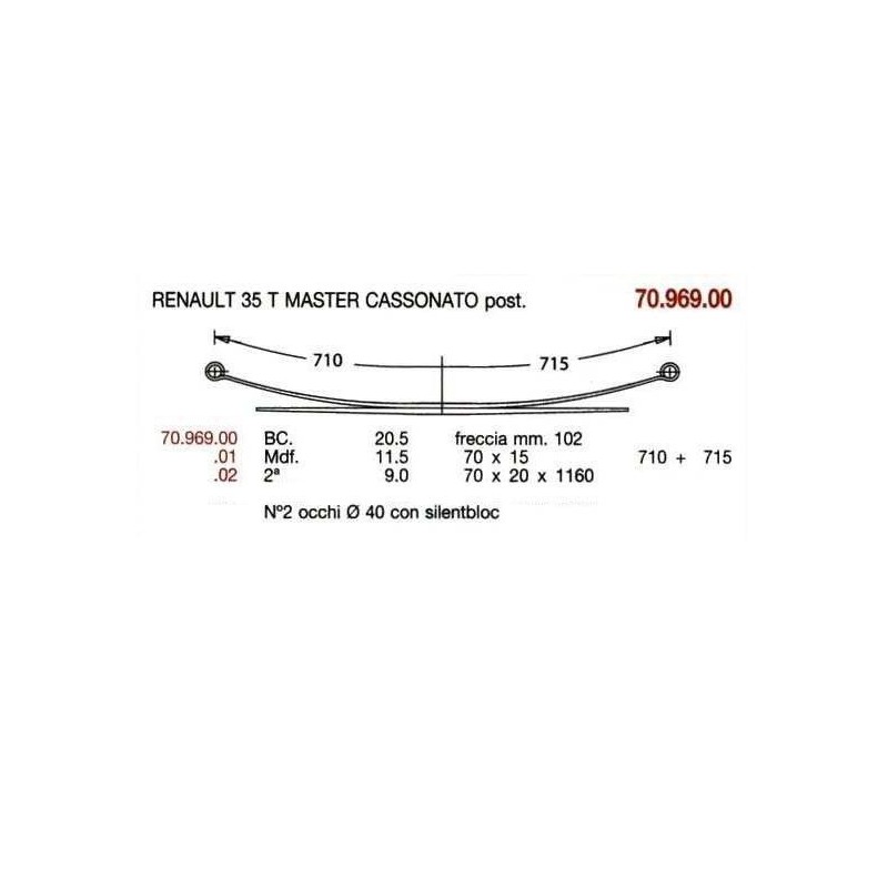 1ª T PAR RENAULT MASTER 35T 70/15 710+715