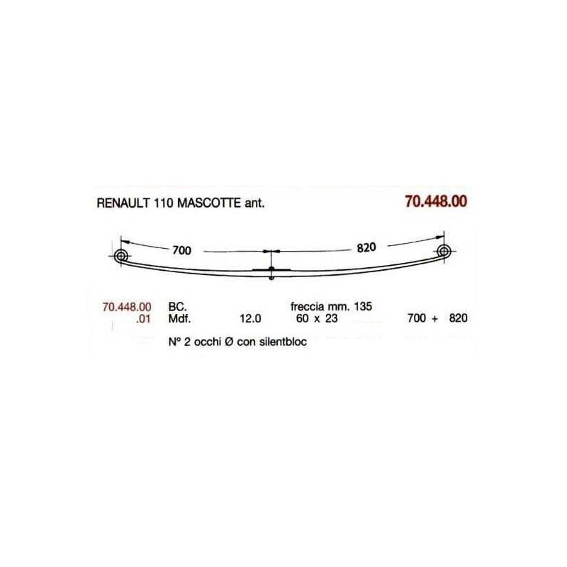 1ª D PAR RENAULT MASCOTTE 60/23 700+820