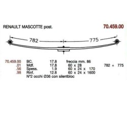 KIT RFZO T RENAULT MASCOTTE 60/24 800+800