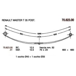 BTA T PAR RENLT MASTER T35 1H 70/23 683+683 @45@35
