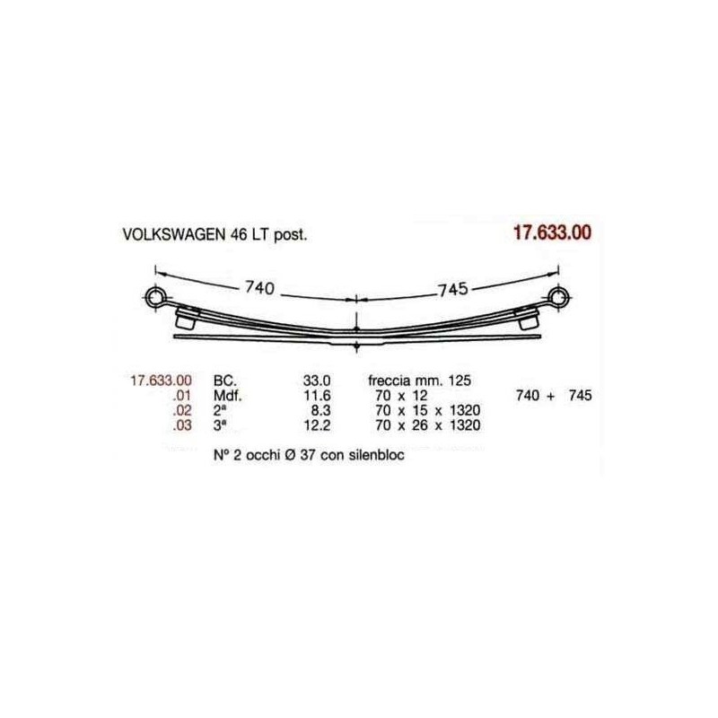 1ª T PAR VOLKS LT46 70/12 740+745 C/S